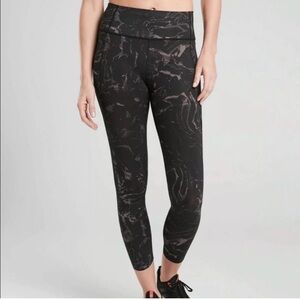 Athleta Velocity Marble 7/8 Tight
